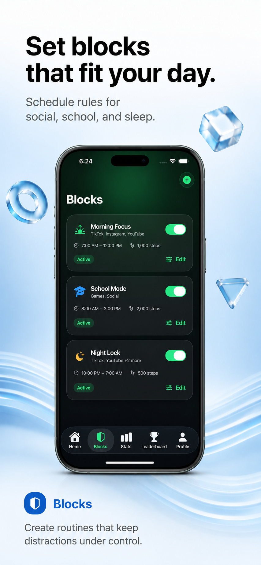 Limit Fit: Walk to Unlock Apps screenshot 1