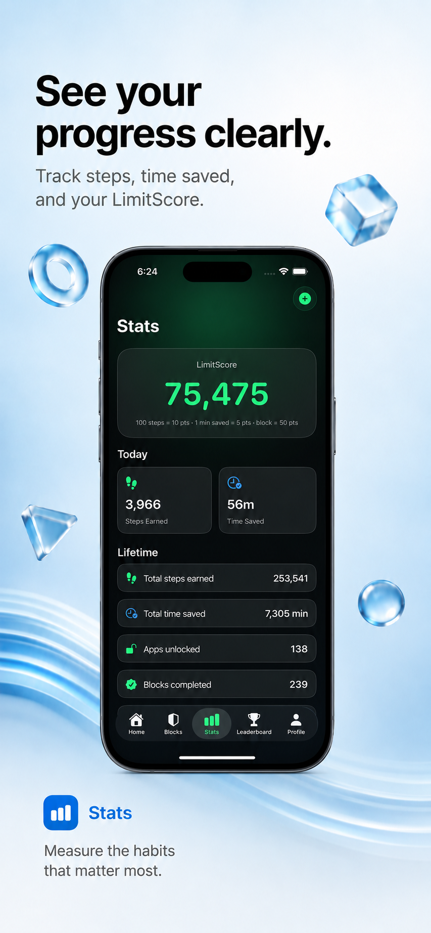 Limit Fit: Walk to Unlock Apps screenshot 2