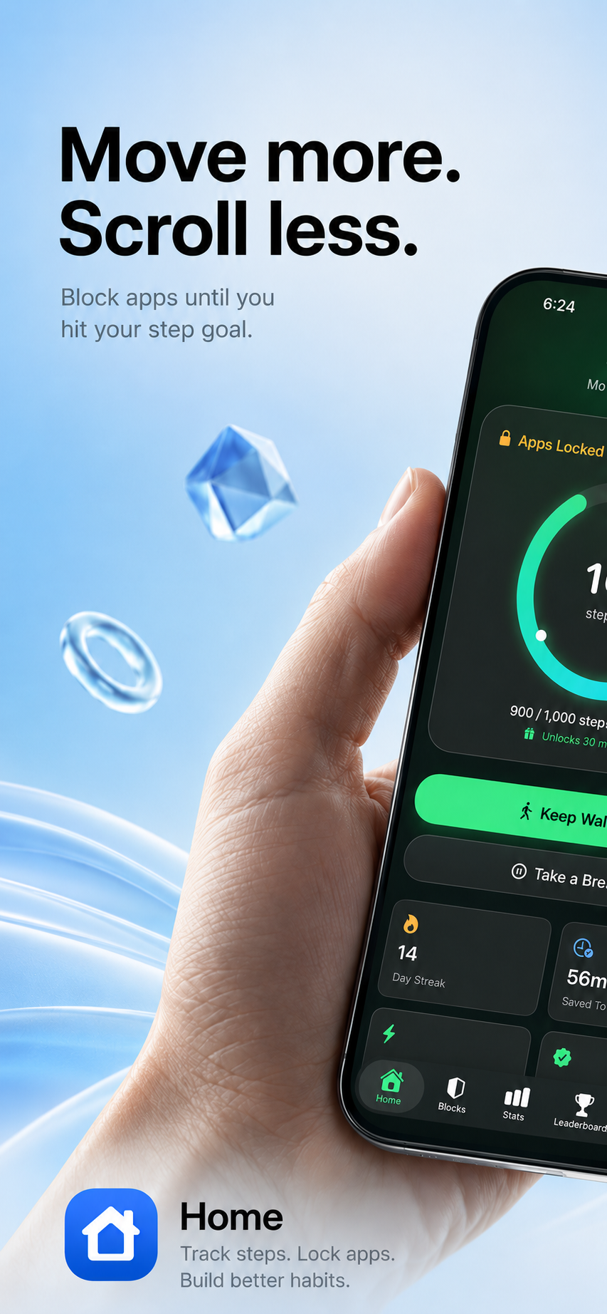 Limit Fit: Walk to Unlock Apps screenshot 6